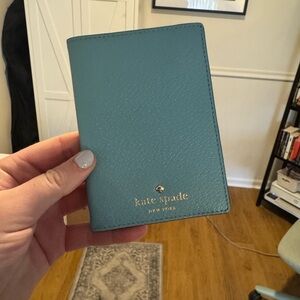 Kate Spade Turquoise passport holder